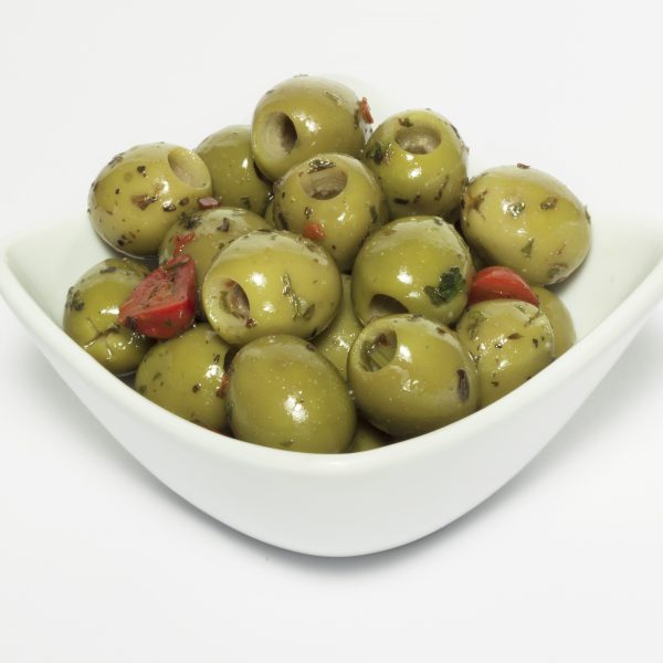 Olive verdi denocciolate