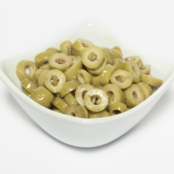 Olive verdi rondelle